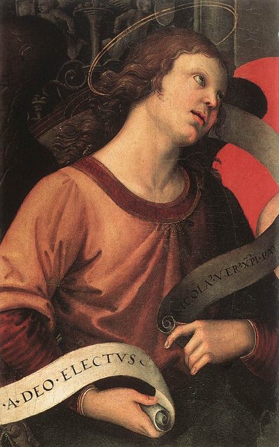 Angel by Raffaello Sanzio Raphael